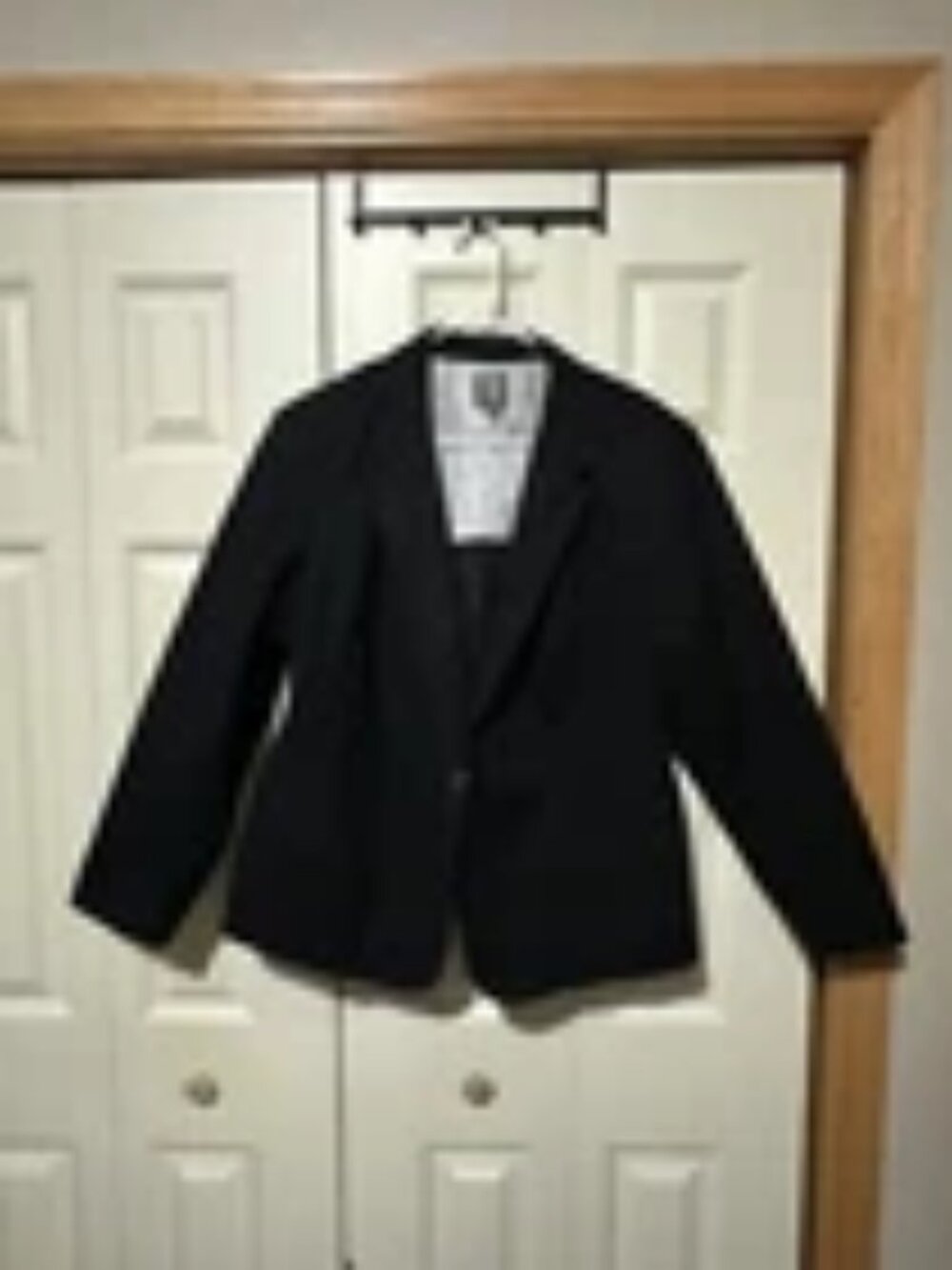Vince Camuto Women's 22W Black Tailored Blazer
